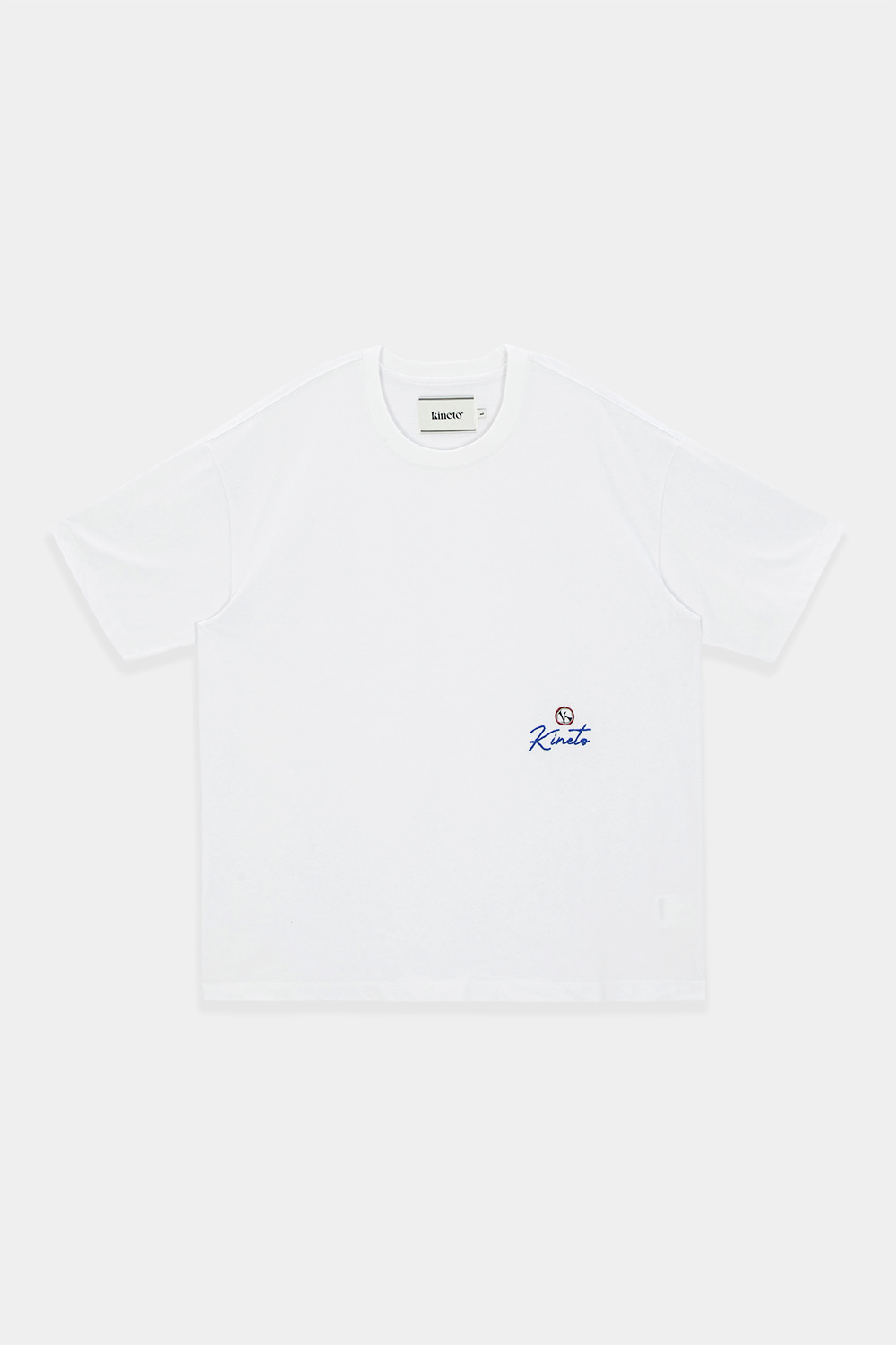 Classic Lettering Emblem T-Shirt_White