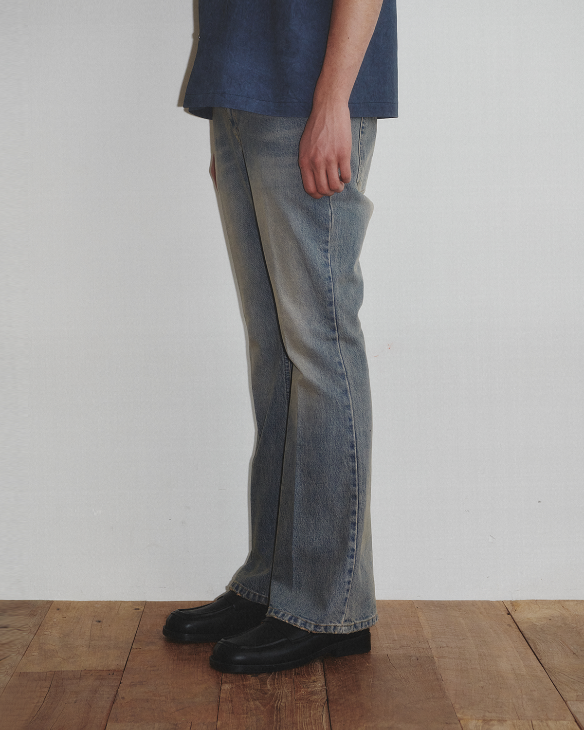 [Pre-Order] New Classic Flare Denim Pants_Vintage Blue_예약 배송 05/08